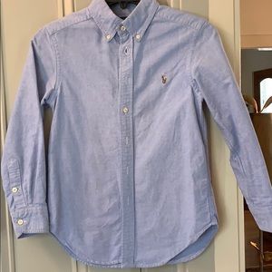 Boys Ralph Lauren dress shirt. Size 8.